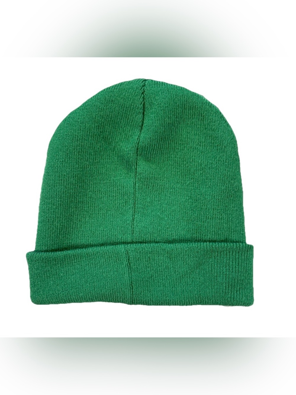 7-Eleven Beanie Green Knit Cuffed Embroidered Spellout Y2K Uniform Y2K Skater - Picture 3 of 4